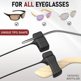 Eye Glasses String Strap Holder M Size 14 inch No Tail Sunglass Strap for Man Women Adjustable Glasses Strap Wire Eyeglass Strap Lanyard 2 Cords