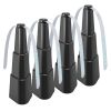 4Pcs Fly Repellent Fan Table Top Battery Powered Bug Deterrent Fan Hanging Food Fans for Party BBQ Picnic Camping