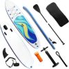 Stand Up Paddle Board 126"Ã—32"Ã—6" Extra Wide Thick Sup Board with Premium Sup Accessories & Backpack, Non-Slip Deck, Leash, Adjustable Paddle