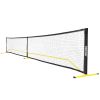 VEVOR Portable Pickleball Net System, 22FT Regulation Size Net, Weather Resistant Steady Metal Frame & Strong PE Net