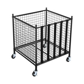 Sport Equipment Organizer Ball Storage Cart for Indoor Outdoor