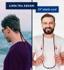 Eye Glasses Holder Around Neck 23 inch 4 Glasses Straps for Men Women Glasses Holder Strap Retainer Sunglass Holder Strap Eyeglasses Strap Lanyard Bla