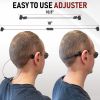 Eye Glasses String Strap Holder Size XL 18 inch No Tail Sunglass Strap for Men Women Adjustable Glasses Strap Wire Eyeglass Strap Lanyard 2 Cords
