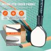 VEVOR Pickleball Net Set, 22FT Regulation Size Portable Pickleball System with Carrying Bag & Balls & Paddles