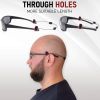 Eye Glasses String Strap Holder Size XL 18 inch No Tail Sunglass Strap for Men Women Adjustable Glasses Strap Wire Eyeglass Strap Lanyard 2 Cords