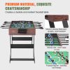VEVOR Folding Foosball Table, 42 inch Standard Size Foosball Table, Indoor Full Size Foosball Table for Home, Family, and Game Room
