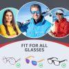 Glasses Strap Eyeglass Holder Band M Size 13 inch No Tail Sunglasses Strap Sports for Men Women Adjustable Eyeglasses Strap Lanyard Anti Slip Eye Glas