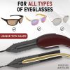 Eye Glasses String Strap Holder XL Size 17 inch No Tail Sunglass Strap for Men Adjustable Eyeglass Strap for Women Wired Eyewear Retainer Lanyard 2 Co