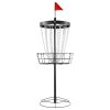 VEVOR Disc Golf Basket, 24-Chains Portable Disc Golf Target Hole, Heavy Duty Steel Practice Disc Golf Target, Indoor & Outdoor Disc Golf Course Basket