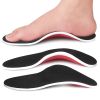 Hard But Helpful EVA Arch Support Orthotic Insoles; Multi-functional Cuttable Breathable Shoe Pad Mat For Pain Relief ( Buy A Size Up )