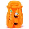 Swim Vest For Kids ; 4-12 Years Old Inflatable Swimming Floaties With Adjustable Safety Buckle & Dual Airbags For Boys Girls; Water Vest For Pool; Bea